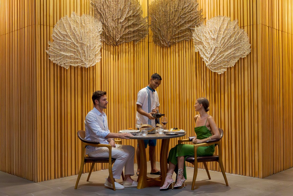 An Unforgettable Golden Wine Encounter at Kanifushi