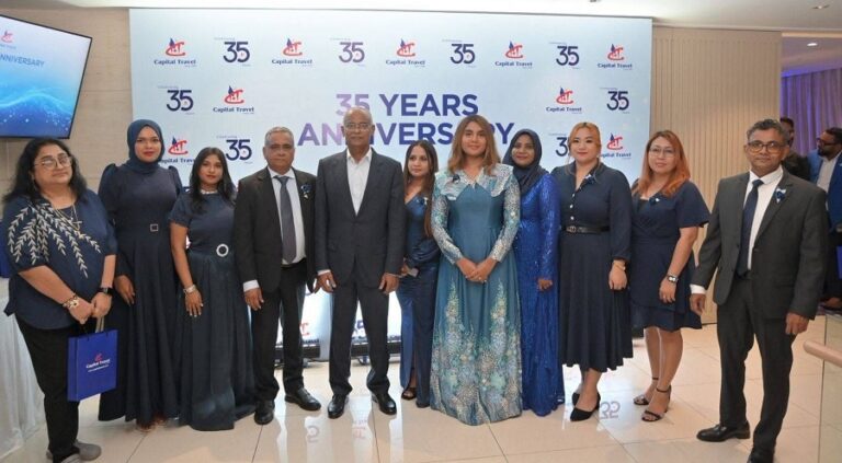 Capital Travel Maldives Celebrates 35 Years of Excellenc