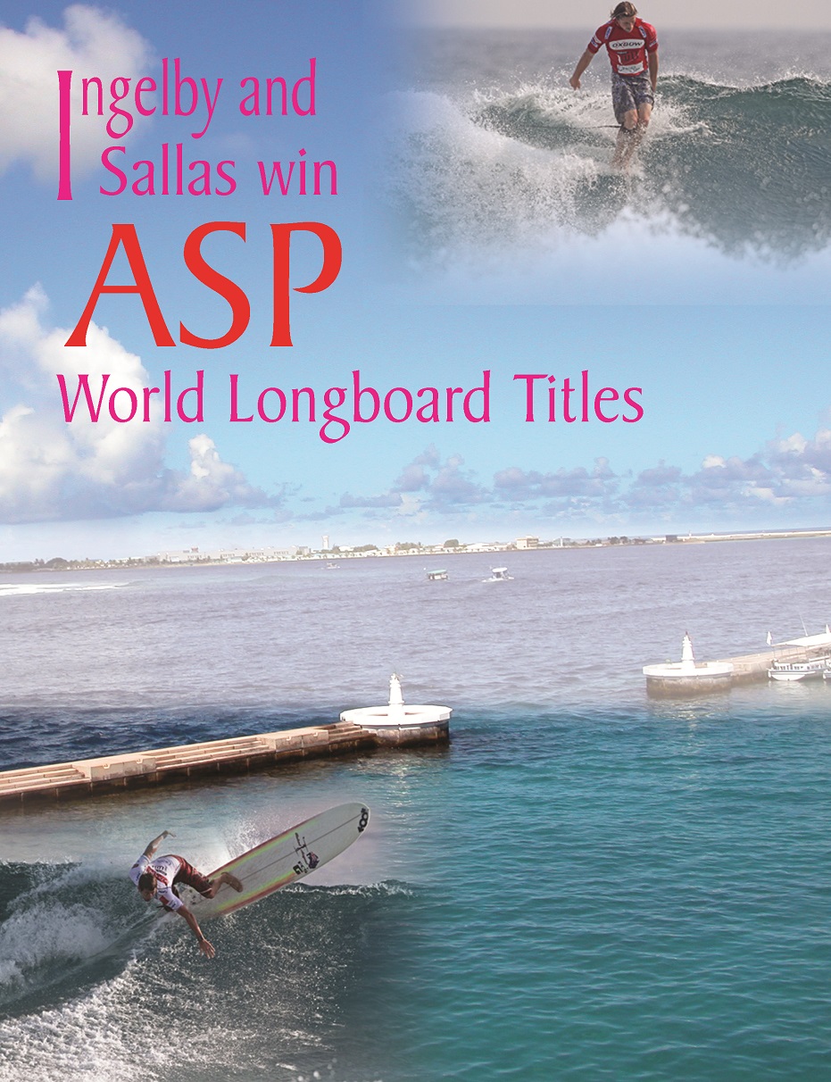 Ingelby and Sallas win ASP World Longboard Titles